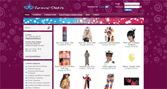 Desktop Screenshot of carnival-shop.cz